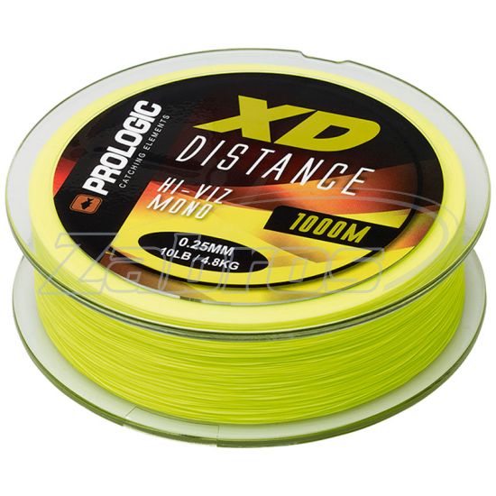 Фото Prologic XD Distance Mono, 72814, 0,35 мм, 8,1 кг, 1000 м, Hi-Viz Yellow