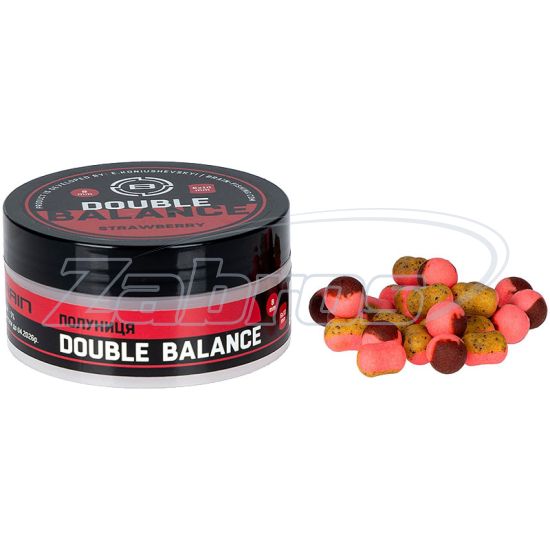 Фото Brain Double Balance Strawberry (клубника), 8+6x10 мм, 34 г
