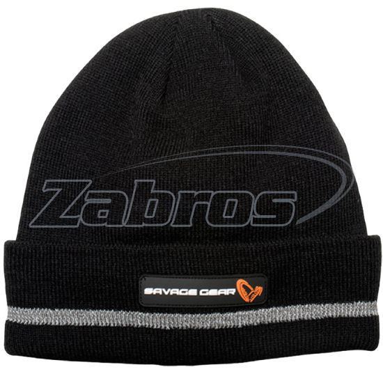 Фото Savage Gear Reflex Beanie, 73740, Black/Reflex