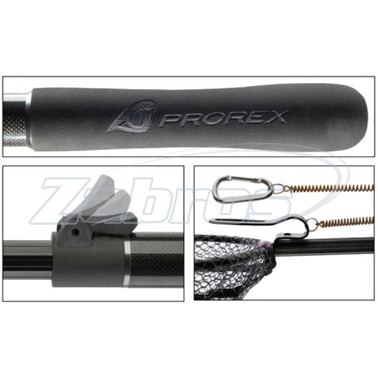 Фотографія Daiwa Prorex Wading Net, 15809-745, 0,98 м, 55x45 см
