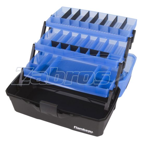 Малюнок Flambeau Classic 3-Tray Frost Series, 6383, 40,6x22,9x21 см, Blue