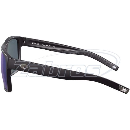 Малюнок Costa Del Mar Spearo XL, 97963898263, Matte Black Blue Mirror, Polycarbonate