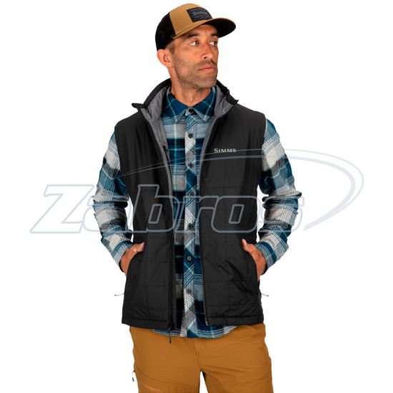 Фотография Simms Fall Run Insulated Vest, 13304-001-50, XL, Black