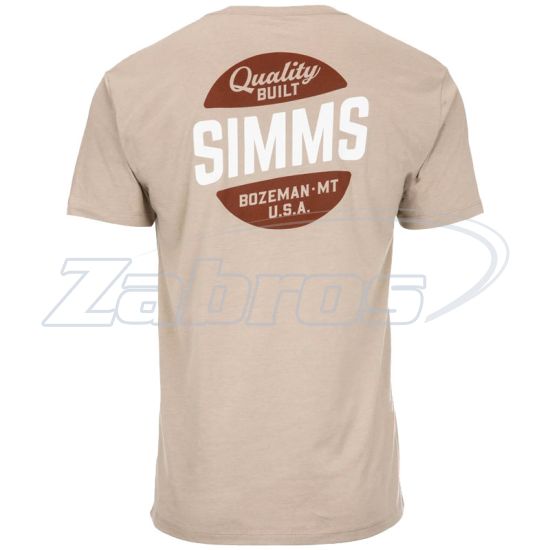 Фото Simms Quality Built Pocket Tee, 13518-976-20, S, Khaki Heather