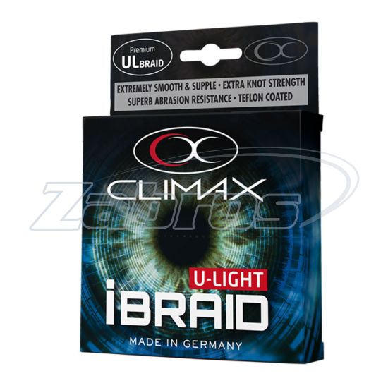 Фотография Climax iBraid U-Light, 9412-10135-008, 0,08 мм, 6 кг, 135 м, Chartreuse