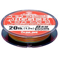 Шнур Sunline PE-Jigger ULT 8 Braid, #1,7, 0,22 мм, 13 кг, 200 м, Multi Color, купить, цены в Киеве и Украине, интернет-магазин | Zabros