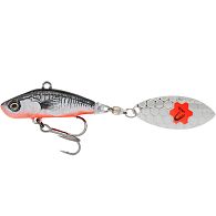 Тейл-спиннер Savage Gear 3D Sticklebait Tailspin, 9 г, 6,5 см, Black Red, купить, цены в Киеве и Украине, интернет-магазин | Zabros