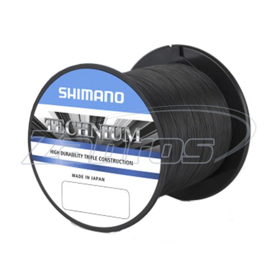 Фото Shimano Technium", TEC25QPPB, 0,25 мм, 6,1 кг, 1530 м, Grey