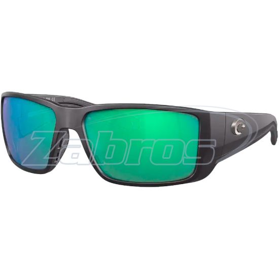 Фото Costa Del Mar Blackfin Pro, 97963887311, Matte Black Green Mirror, Glass