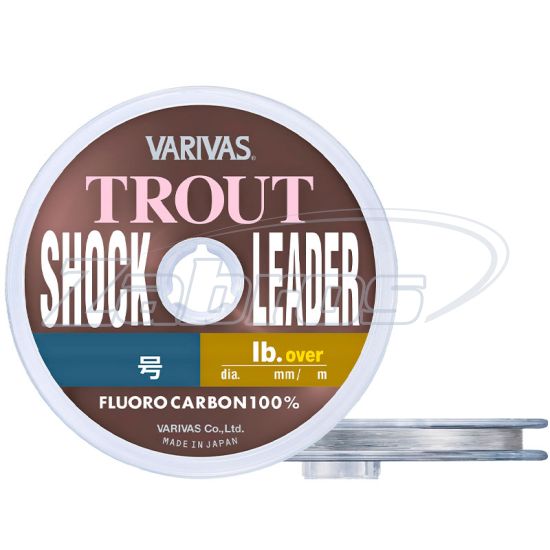Фото Varivas Trout Shock Leader, 0,17 мм, 1,8 кг, 30 м
