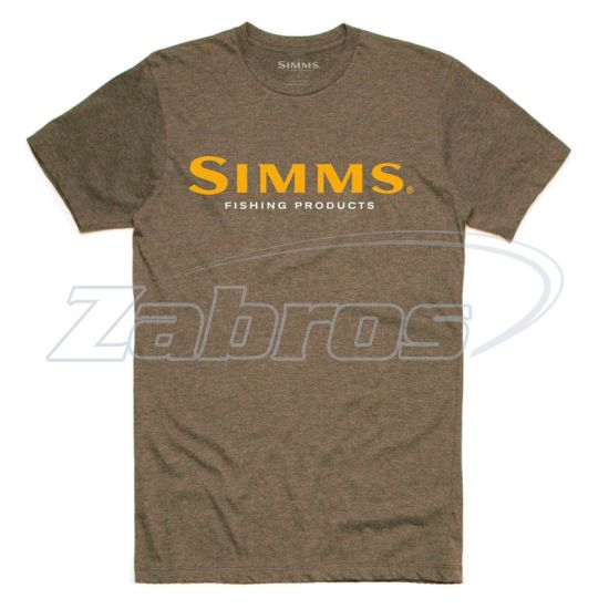 Фото Simms Logo T-Shirt, 12803-375-50, XL, Olive Heather