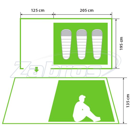 Фотографія Norfin Peled 3, NF-10405