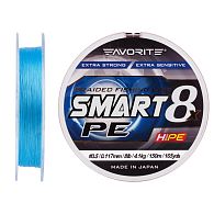Шнур Favorite Smart PE 8x, #1,2, 0,18 мм, 9,5 кг, 150 м, Sky Blue, купити, ціни в Києві та Україні, інтернет-магазин | Zabros