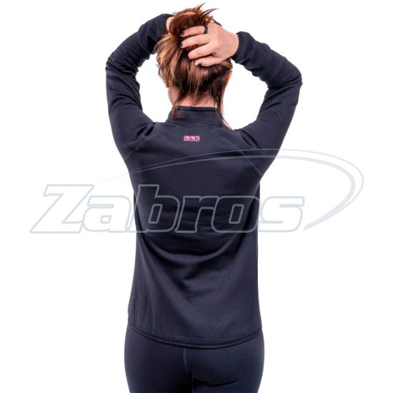 Малюнок Fahrenheit Power Stretch Pro Full ZIP Woman, FAPSPRO10501XS/R, Black