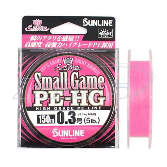 Фотографія Sunline Small Game PE-HG, #0,15, 0,06 мм, 1,2 кг, 150 м