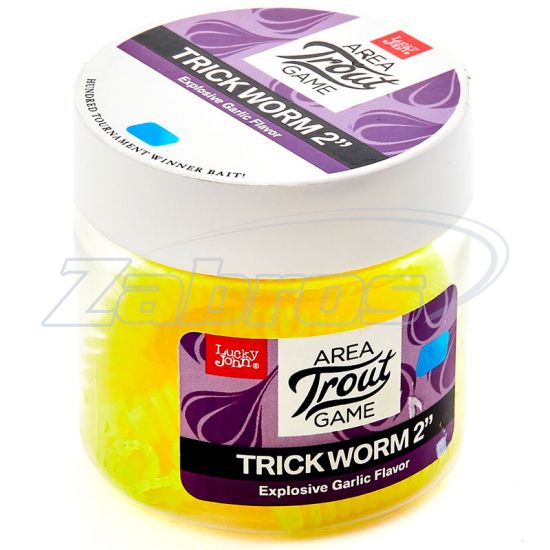 Фотографія Lucky John Trick Worm, 2,50", 6,35 см, 7 шт, 140177-T92