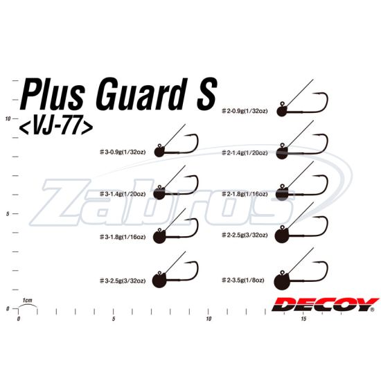Малюнок Decoy VJ-77, Plus Guard-S, 1,4 г, 2, 4 шт