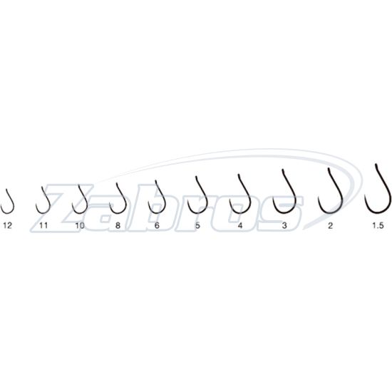 Фотография Fudo Chinu W/Ring BRL, CRBL-1111, 8, 16 шт, Black