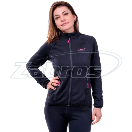 Фотографія Fahrenheit Power Stretch Pro Full ZIP Woman, FAPSPRO10501M/R, Black