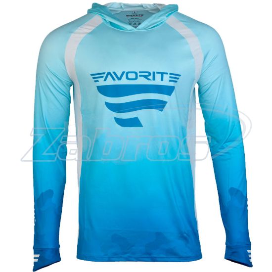 Фото Favorite Hooded Jersey F Logo, XL, Blue