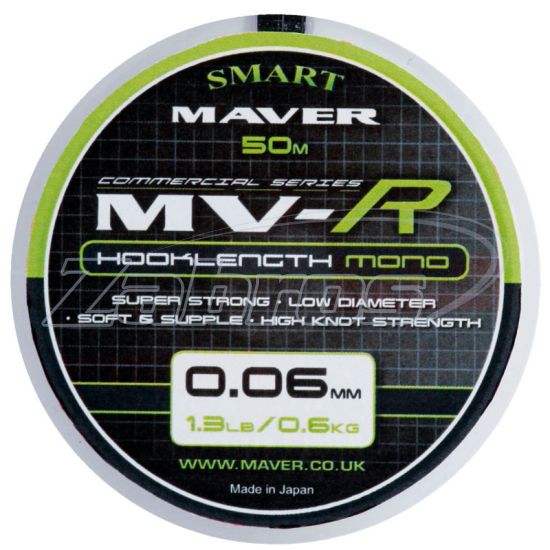 Фото Maver Smart MV-R Hooklength, 0,1 мм, 1 кг, 50 м