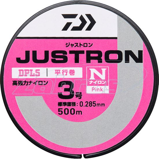 Фото Daiwa Justron, 0,26 мм, 500 м, Pink