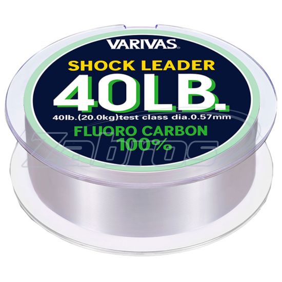 Фото Varivas Shock Leader Fluorocarbon, 0,57 мм, 18 кг, 30 м