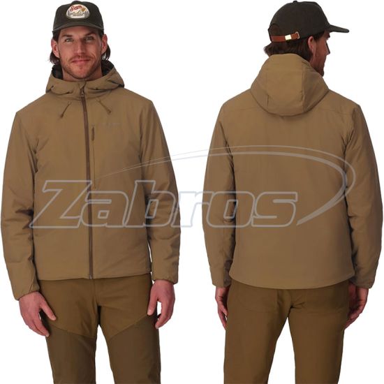 Фотографія Simms Midstream Wool Insulated Hooded Jacket, 14042, S, Jasper