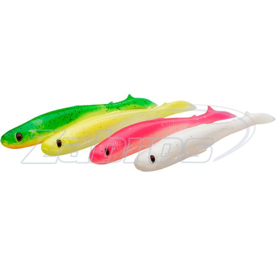 Фотографія Savage Gear Slender Scoop Shad Dark Water Mix, 5,10", 13 см, 12 г, 4 шт