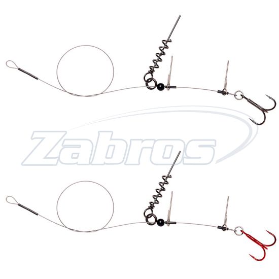 Фото Savage Gear Linethru Corkscrew Rig, 2, 22 кг, 2 шт Фото Savage Gear Linethru Corkscrew Rig, 2, 22 кг, 2 шт