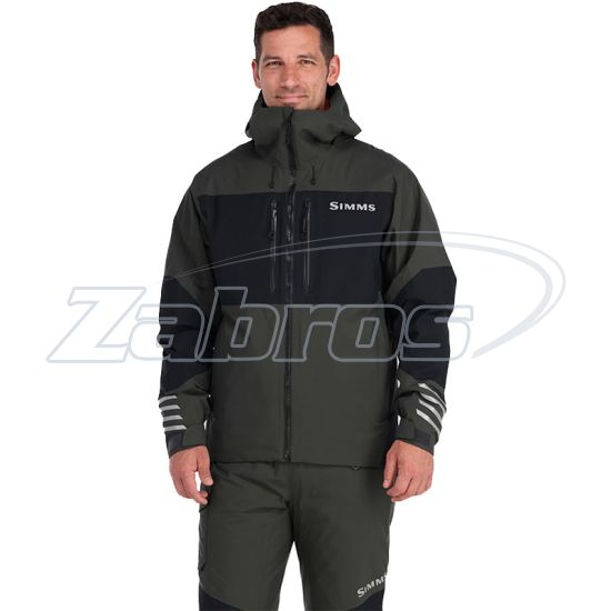 Фотографія Simms Guide Insulated Fishing Jacket, 13573-003-10, XS, Carbon