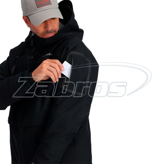 Купить Simms Bulkley Insulated Wading Jacket, 13864-001-20, S, Black