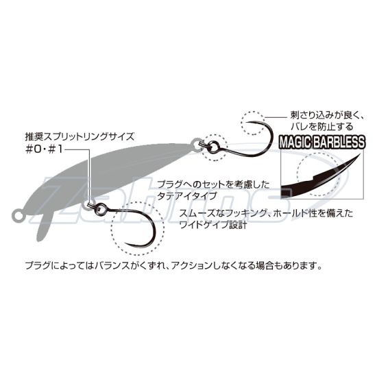 Ціна Decoy AH-3, Area Hook Type III, 8, 10 шт
