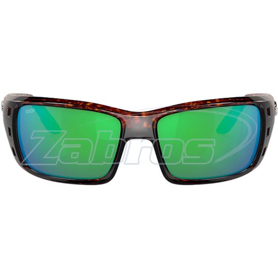 Фотографія Costa Del Mar Permit, 97963534031, Tortoise, Green Mirror, Polycarbonate