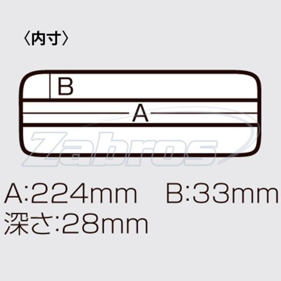 Фотографія Meiho Versus VS-820ND, 136822, 23,3x12,7x3,4 см, Black