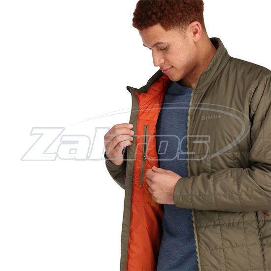 Купить Simms Fall Run Collared Jacket, 13600-781-40, L, Dark Stone