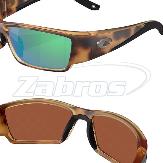 Ціна Costa Del Mar Corbina Pro, 97963988520, Matte Tortoise, Green Mirror, Glass