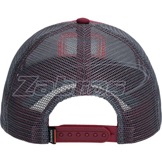 Малюнок Simms Single Haul Small Fit Trucker, 14107-624-00, Mulberry