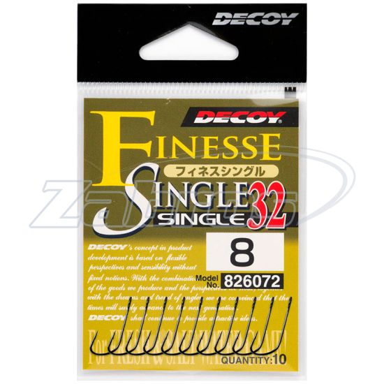 Малюнок Decoy Single32, Finesse Single, 6, 10 шт