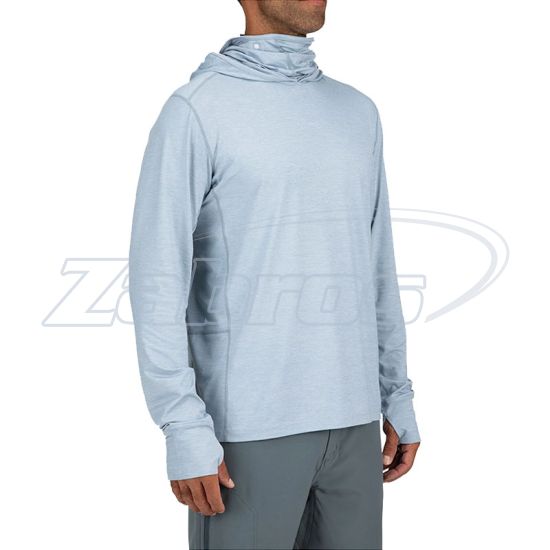 Фотография Simms SolarFlex Guide Cooling Hoody, 13485-881-50, XL, Steel Blue
