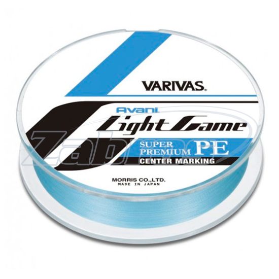 Фото Varivas Avani Light Game Super Premium PE X4 Center Marking, #0,3, 0,09 мм, 2,93 кг, 150 м