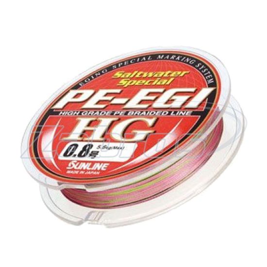 Цена Sunline PE EGI HG, #0,8, 0,15 мм, 5,6 кг, 120 м, Multi Color