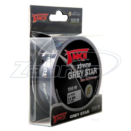 Фото Lineaeffe Take Xtreme Grey Star, 3800120-GS, 0,2 мм, 5,5 кг, 150 м