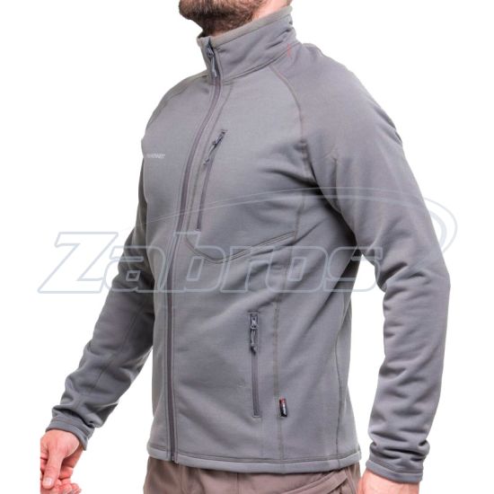 Малюнок Fahrenheit Power Stretch Pro Full Zip, FAPSPRO10002M, Grey