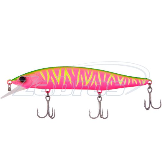 Фото Jackall RV Minnow 110SP, 11 см, 16,3 г, 1,5 м, Dragon Fruit Mat Tiger