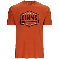 Футболка Simms Fly Patch T-Shirt, 14095-799-40, L, Adobe Heather, купить, цены в Киеве и Украине, интернет-магазин | Zabros