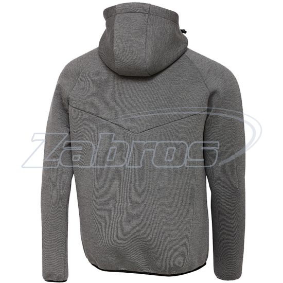 Малюнок Savage Gear Tec-Foam Zip Hoodie, 76585, S, Dark Grey Melange