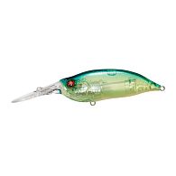 Воблер Megabass IxI Shad Type-3 57SF, 5,7 см, 7 г, 2,3 м, Skeleton Blue Back Chart, купить, цена, Киев, Украина | Zabros
