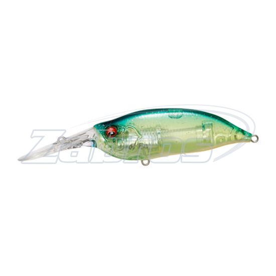 Фото Megabass IxI Shad Type-3 57SF, 5,7 см, 7 г, 2,3 м, Skeleton Blue Back Chart