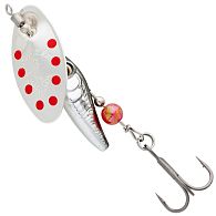 Блешня Savage Gear Sticklebait Spinner, #3, 9,1 г, Dirty Silver Red, купити, ціни в Києві та Україні, інтернет-магазин | Zabros